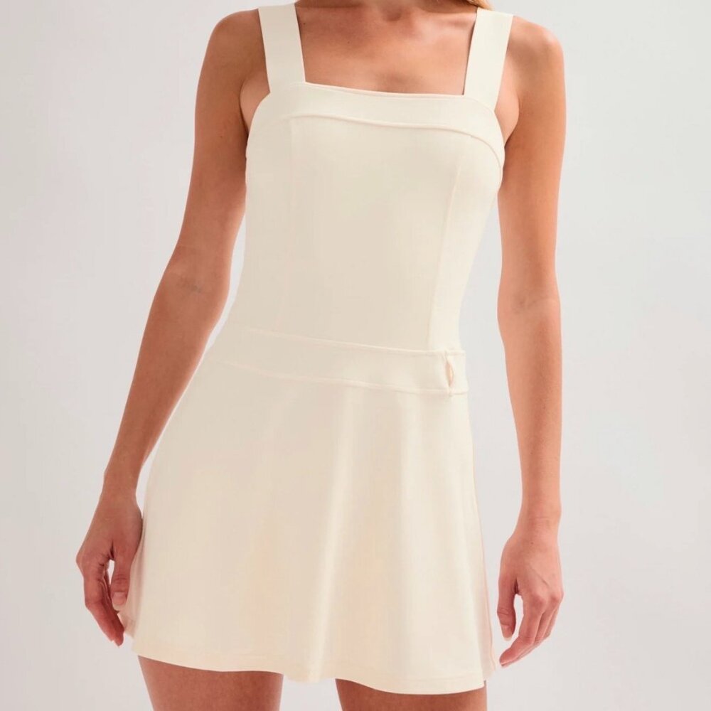 Girlfriend Collective Daisy Aileen Paneled Dress (Daisy) • Size XL • NWT